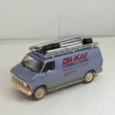 86560-GRL DODGE Ram Van "Oh-Kay Plumbing & Heating" 1986 (из к/ф "Один дома")